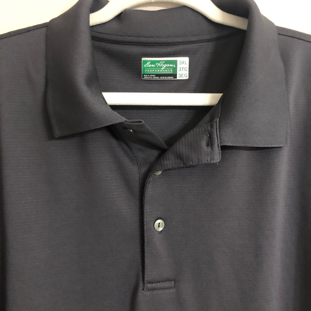 Ben Hogan Men’s Gray Performance Polo 3XL - Picture 4 of 6
